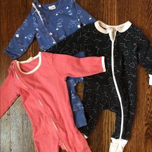 Organic baby sleeper lot